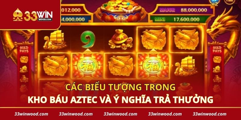 Các biểu tượng trong kho báu Aztec và ý nghĩa trả thưởng